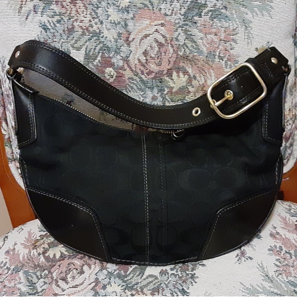 Coach Signature Jacquard Bag Y2K